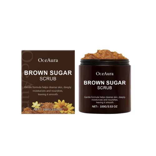 OceAura 红糖身体磨砂膏 温和清洁角质植物精油养护肌肤光滑柔嫩